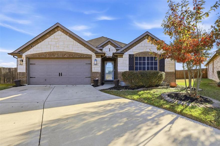 NEW ROOF TO BE PUT ON PRIOR TO CLOSING!! Welcome Home! This very well cared for brick home with elegant stone accents offers comfort and style.The floor-plan flows effortlessly. Two bedrooms on each side gives you ultimate functionality. Plenty of natural light and modern touches make your home feel warm and welcoming. Updated light fixtures, ceiling fans, front door, storm door, solar screens, garage door springs and so much more make this a must see! Small private park across the street. Located in a highly convenient area, 15 minutes from H.E.B, 10 minutes from Sams Club, and close to a wide selection of restaurants and shopping perfect for everyday living. This move in ready home combines modern upgrades with a prime location, making it an exceptional find. Schedule your private tour today! MOTIVATED SELLER! Original laundry room doors can be put back on if you prefer.