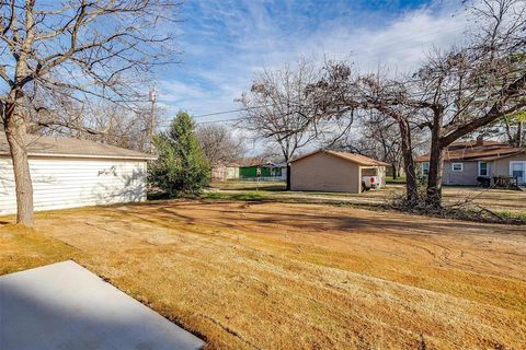 A home in Cleburne