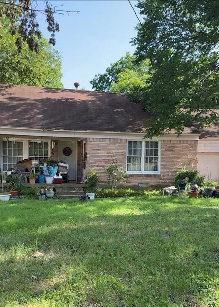 Opportunity knocks in Irving! This 3-bed, 2-bath, 1,710 sq ft home with a 2-car garage is a rare find for buyers with vision. Whether you're an investor, first-time buyer ready to renovate, or someone looking to build equity, this property delivers. Flexible layout with 3 full baths, spacious living areas, and a true 2-car garage - all just minutes from major highways. Great bones, smart footprint, and a canvas ready for your ideas.Needs foundation and roof work — but if you've been waiting for opportunity, this is it. Cash, hard money, or FHA 203k only. Property to be sold strictly as-is. Clean-out in progress. Buyer to verify all details. No Seller Repairs! Back on the Market. No fault of Seller. Please inspect the property before submitting an offer.