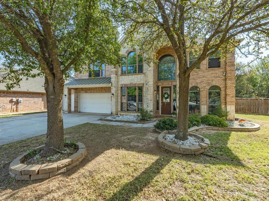 Welcome to Plantation in Burleson, Texas—ideally located near I-35 for easy access to Fort Worth and surrounding areas. Nestled on a quiet back street, this stunning two-story home with a beautiful brick and stone exterior offers the perfect blend of comfort, space, and convenience. Designed with flexibility in mind, the ideal floor plan is perfect for multi-generational living or anyone who appreciates privacy & well-defined spaces. Inside, you’ll find a dedicated home office, formal dining room, spacious loft, and a media room giving you room to live, work, and entertain with ease. Soaring ceilings and abundant natural light welcome you into the home, while durable hard-surface flooring throughout the main level, stairs, and primary walkways provides both style and easy maintenance. The living room is the heart of the home, featuring a striking floor-to-ceiling stone fireplace perfect for gathering and relaxing. The open-concept layout flows seamlessly into the kitchen and sunny breakfast nook, complete with a charming built-in bay window. The kitchen is equipped with ample cabinetry, stainless steel appliances, tile backsplash, and granite countertops everything today’s buyers are looking for. Tucked away is the spacious primary suite offers a true retreat with a spa-like ensuite bath, including dual sinks, a free standing soaking tub, an oversized separate shower, and a walk-in closet. Step outside to your own backyard oasis featuring a private pool, perfect for cooling off during hot Texas summers and a peaceful greenbelt behind the home for added privacy and scenic views. Residents of Plantation enjoy access to community amenities including parks, a swimming pool, and a splash pad—creating a neighborhood designed for connection and fun.
With convenient access to I-35, shopping, dining, and top-rated schools in Burleson ISD, this home truly has it all. Schedule your private showing today and come experience everything this beautiful home has to offer!