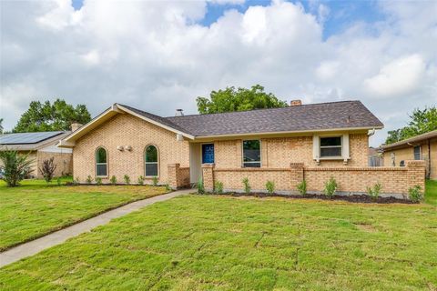 A home in Garland