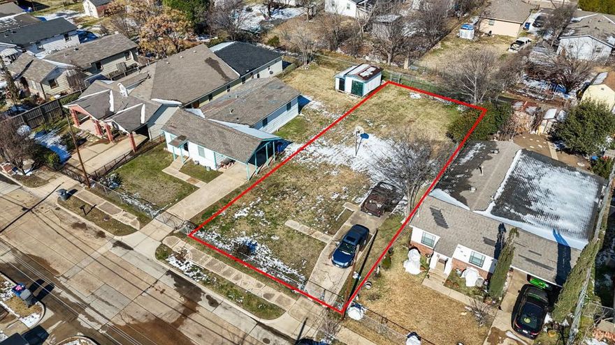 Prime vacant lot located next to an existing residential property, offering excellent potential for new construction or future development. Situated on a street where a brand-new home directly across the street was recently built and sold, highlighting strong resale and neighborhood momentum. Ideal opportunity for builders, investors, or end users looking to build in an established area with proven upside.
Lot is not being sold as a bundle with the adjacent home, but may be purchased together through separate transactions if desired. Home MLS#21159088. Convenient location with surrounding development and easy access to nearby amenities and Highway 175 for easy commute.