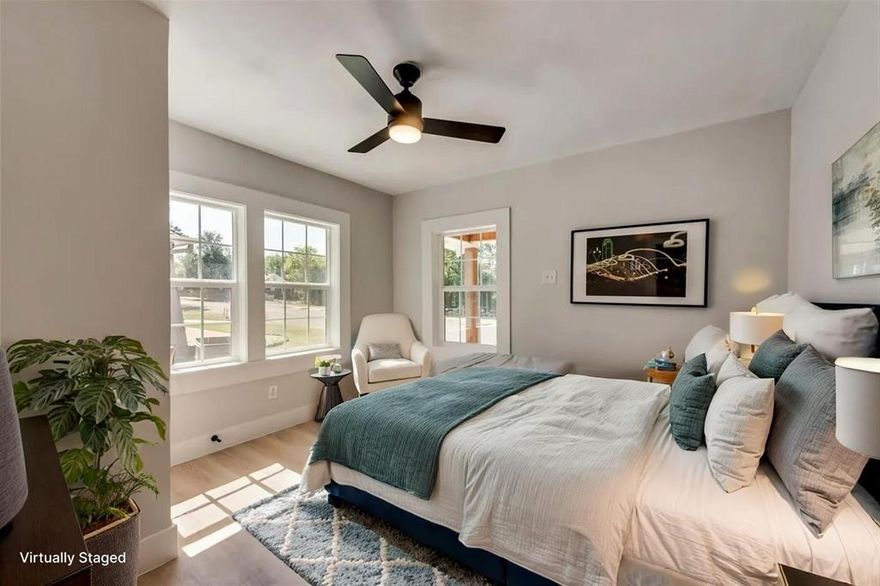 This charming home, located in Oak Cliff's Sunset Hill neighborhood, has been beautifully remodeled and upgraded, including foundation repair and new sewer lines. This home, with two primary bedrooms and a flex room that could be a third bedroom, is versatile with a layout that offers both functionality and privacy. Situated on a large lot with eye-catching curb appeal, the rear yard is flat and ready for you to enjoy. 

Sunset Hill is known for its historic homes and tree-lined streets, with a strong sense of community and proximity to the Bishop Arts District, schools, dining, shopping, and major thoroughfares. The area offers a blend of historic charm, residential stability, and convenient access to central Dallas that continues to attract buyers looking for character and value in North Oak Cliff.  This is a must-see home that can be purchased as an investment or Airbnb as well.