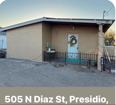 505 N diaz Street Presidio TX 79845