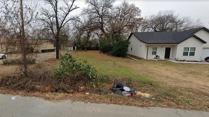 A VACANT LOT, 50 FEET WIDE, 150 FEET DEEP.