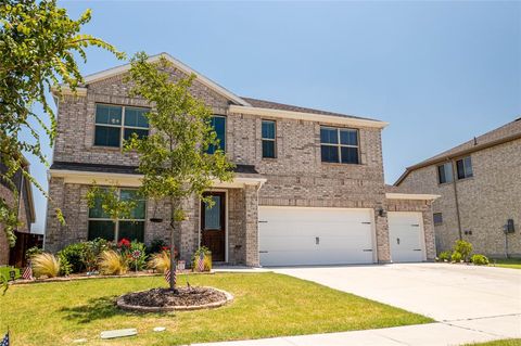 A home in Aubrey