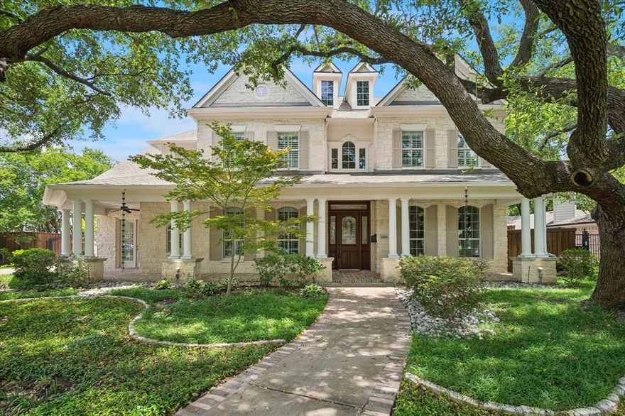 Welcome to this stunning custom-built 2003 home offering the perfect blend of luxury, space, and functionality in a highly desirable neighborhood. This move-in ready property features 5 spacious bedrooms and 5.1 bathrooms, including a large primary suite on the main floor complete with an updated spa-like bath and a custom walk-in closet.
The open-concept layout showcases a bright sunroom that flows seamlessly into the updated kitchen and breakfast area, all opening to a generous living room—ideal for everyday living and entertaining. A dedicated home office provides the perfect work-from-home space, while the extra-large upstairs game room offers endless flexibility for recreation or relaxation.
Step outside to your private backyard retreat featuring a beautiful covered patio with fireplace, sparkling pool, and a dog run—perfect for enjoying outdoor living year-round. Additional highlights include a 3-car garage, modern updates throughout, and thoughtfully designed living spaces.
Ideally located near the private school corridor, with convenient access to top-rated schools, premier shopping, and dining, this exceptional home truly checks every box.