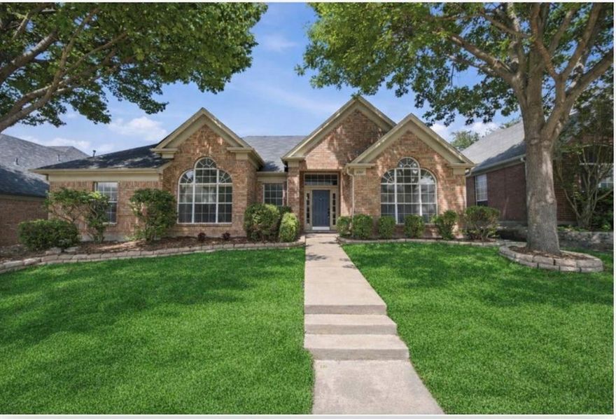 Discover the perfect blend of classic sophistication with modern open concept layout, Location is everything! This home offers a front-row seat to Frisco’s premier attractions: Universal Kids Resort: Be minutes away from the highly anticipated world-class destination coming to the area. The Star & Stonebriar: Enjoy easy access to elite shopping, dining, and professional sports. Top-Rated Schools: Located within the acclaimed Frisco ISD. This beautifully maintained 3-bedroom, 2-bathroom home exudes an elegant, timeless style, characterized by soaring ceilings and an abundance of large windows that bathe the interior in natural light. Designed for Entertaining & Comfort The thoughtful layout offers generous space for hosting and daily living alike: Two Distinct Living Areas: Provide flexibility for a formal sitting room or a family retreat.
formal Dining & Breakfast Area: Whether hosting a holiday dinner or enjoying a quiet morning, you have the perfect setting.
Sophisticated Kitchen: Featuring recently updated cabinetry throughout the home, the kitchen is highlighted by a custom built-in wine rack—perfect for the connoisseur. Superior Updates:
Move in with total confidence knowing the essential systems have been addressed, including a recently updated HVAC system and water heater. The exterior is equally impressive, boasting newly completed landscaping and a spacious 2-car garage.