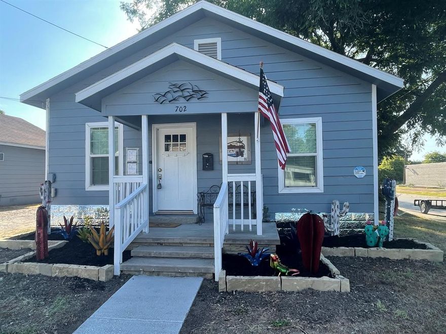 Welcome to this quaint and beautifully renovated corner home located just steps away from the vibrant Historic Downtown McKinney entertainment and shopping district. This prime location offers the ultimate in walkability—surrounded by some of North Texas’ finest dining, boutique shopping, art galleries, and live music venues.

Lovingly restored with no detail overlooked, this property has been transformed into a successful short-term rental with a strong rental history. Whether you're looking for a turn-key investment, a personal retreat, or a future commercial opportunity, this home offers exceptional flexibility.

Situated within McKinney’s Town Center (MTC) zoning district, the property may qualify for conversion to office or retail use—buyers to verify all potential uses with the city. With ongoing investment and revitalization in the area—including new construction and the thoughtful restoration of historic homes—the neighborhood continues to grow as a top-tier destination for both visitors and residents alike.  The property is currently used as a working airbnb property.  

Outdoors, the backyard is a true oasis—featuring lush, low-maintenance turf for relaxing afternoons, and a private, fenced rear section perfect for RV storage or future enhancements.

Don’t miss this rare opportunity to own a piece of McKinney’s historic charm with modern versatility and investment potential.