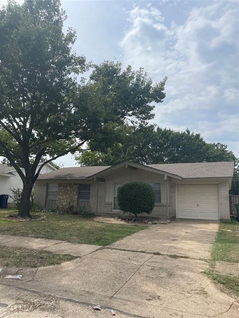 A home in Garland