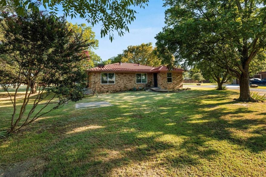 We are offering $5,000 in seller concession! 
Peaceful Living Near Lake Ray Roberts
Welcome to this charming 3-bedroom, 1-bath home situated on a beautifully maintained 0.64-acre lot in sought-after Tioga, Texas. Enjoy a spacious living room, ideal for both relaxing and entertaining. This property offers the best of both worlds—just minutes from Lake Ray Roberts and local shopping and dining, yet tucked away enough to enjoy privacy and quiet. The expansive yard provides room for outdoor living, or gardening. A rare find in a prime location.