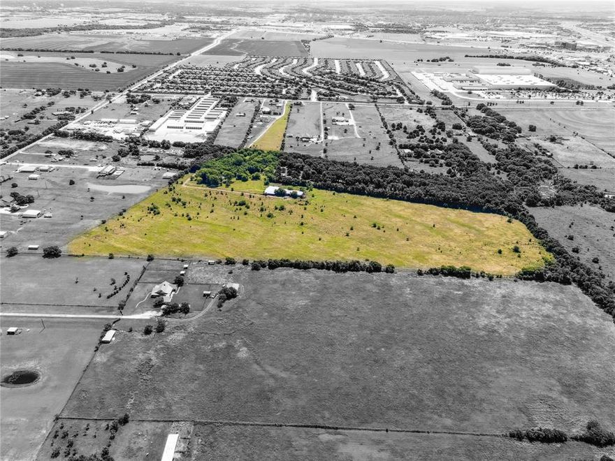 Set on 38.5 acres just minutes from the heart of Waxahachie, this property offers a unique opportunity for those with vision. Down a long drive and tucked behind a small wooded area with a pond, the land opens up to over 35 acres of usable space with room to grow.

Currently operating as a horse boarding facility, the property includes an 8,000+ square foot pole barn built in 1996 and a round pen used for training. Whether you want to refresh the current equestrian use or reimagine the acreage into something entirely new, the bones are there! There are 19 stalls in total — 11 feature paddock runs, 8 are fully enclosed, and there is one designated stud stall. A vet station box is also included.

Located in the path of Waxahachie’s exciting growth, this land sits just minutes from major developments including Jerry Jones’ Blue Star project, new home communities, and expanding commercial corridors. With residential demand rising and infrastructure improving across Ellis County, this is a smart opportunity to create something special.

Whether you envision a private ranch, a boutique housing development, or a thoughtfully restored equestrian retreat, 1001 Ovilla Road offers room to dream and the space to make it happen.