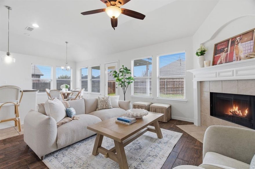 Bright, inviting and thoughtfully updated this North Waxahachie home is easy to fall in love with. Located at 207 Old Spanish Trail, this charming 3 bedroom, 2 bath home with a dedicated office offers a comfortable split bedroom floor plan and a light filled living space centered around a cozy fireplace. The kitchen overlooks the living and dining areas making it a great layout for everyday living and entertaining.

Recent updates include fresh interior paint throughout the entire home, freshly painted exterior trim and walls, brand new carpet in two bedrooms and closets, and new tile in the primary shower. A recent roof replacement provides added confidence for the next owner. Step outside to enjoy the covered back patio and spacious fenced backyard, perfect for relaxing or hosting friends and family. Conveniently located in North Waxahachie with quick access to shopping, dining and major highways.