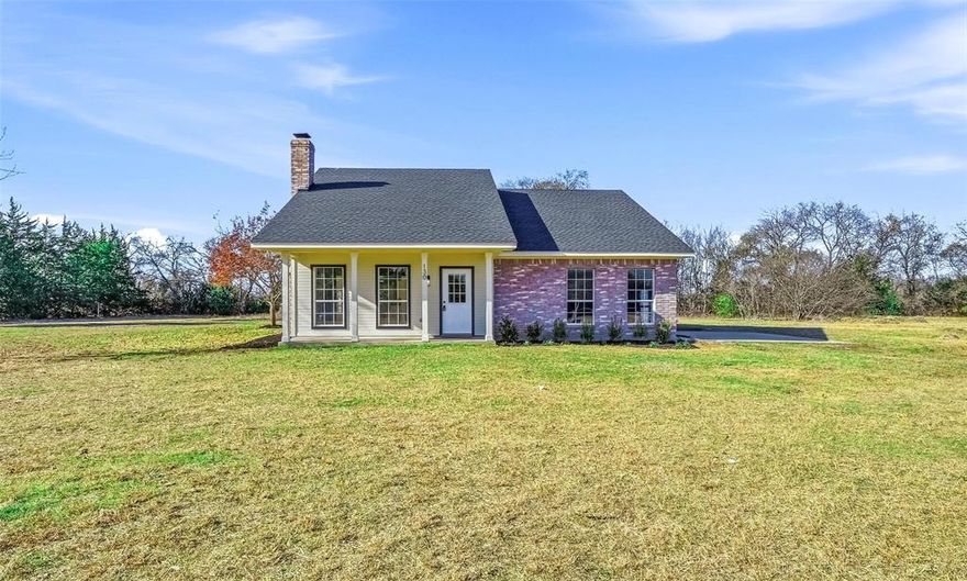 Talk about charm and peaceful country living on 2.5 acres located outside of Waxahachie city limits — with NO city taxes and zoned to Maypearl ISD. 
This house has been remodeled completely. With a new roof and new floors to welcome you! The property is a blank canvas for someone who wants horses or a shop. 
The property has a perimeter fence so that any animals can stay within. 
House has new paint within and without. Extremely quit neighborhood with great neighbors.