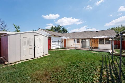 A home in Garland