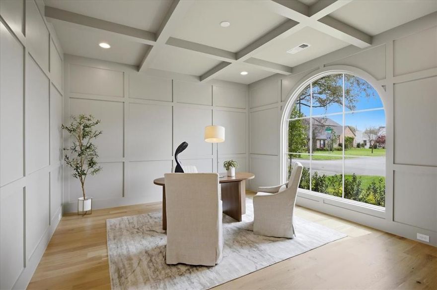 Experience the pinnacle of craftsmanship in this meticulously designed 4-bedroom, 4.1-bath residence spanning 4,270 sq ft, thoughtfully created by renowned builder Olerio Homes. Perfectly situated just steps from the vibrant shops and restaurants of Inwood Village, this home offers both luxury and lifestyle. Exuding a soft contemporary feel, the interiors showcase solid oak wood flooring, smooth wall finishes, designer lighting, and custom white oak cabinetry throughout. The expansive kitchen, living, and dining areas are designed for effortless entertaining, with a chef’s kitchen featuring Wolf Sub-Zero appliances and a walk-in pantry for seamless organization. The primary suite provides a serene retreat, complete with a spa-like bath featuring a freestanding tub and an expansive custom closet. Upstairs, enjoy an oversized game room with a built-in bar and three additional en suite bedrooms. Step outside to an elevated outdoor living space, highlighted by a spacious covered patio and gas fireplace—perfect for year-round entertaining. This stunning residence is where thoughtful design meets effortless luxury, crafted for those who appreciate the finest in modern living.