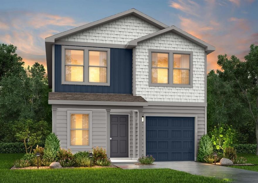 MLS# 21249039 - Built by NHC - Aug 2026 completion! ~ Model 1802 B1 - Redwood  The Redwood Plan from our Freedom Series delivers spacious comfort and smart design, ideal for modern living. This 2-story home offers 4 bedrooms, 2.5 bathrooms, a 1-car garage, and 1,802 square feet of thoughtfully crafted living space.  As you step inside, you’ll pass a versatile flex room, perfect for a home office or playroom, and a conveniently located half bathroom. The hallway opens to a bright and airy living area where the kitchen, complete with an island, overlooks the dining area and family room, creating the perfect backdrop for family time and entertaining.  The stairs, located in the family room, lead to the upper level. Here, you’ll find the private primary suite, complete with a bathroom and walk-in closet. Three additional bedrooms, a full bathroom, and the conveniently located laundry room complete this level, ensuring functionality for your daily routines.