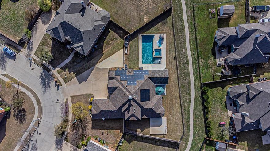 Welcome to 13625 Saddlewood Dr, a beautifully updated home recently appraised at $642,000 and thoughtfully enhanced with over $530,000 in upgrades since 2021. Every detail has been carefully curated to deliver modern comfort, style, & convenience. Inside, you'll find extensive recent improvements including new LVP flooring (2022), fresh interior & exterior paint (2022), HVAC systems (2021&2022), & roof replacement (2021). The home also features 4 updated bathrooms, a Container Store custom-designed closet (2022), & a custom pantry built for optimal storage and organization. The garage is equipped with a Tesla EV charger, making the home perfectly suited for today’s electric lifestyle. Energy efficiency is built in with solar panels installed in 2021, which will be fully paid off at closing, providing the new owner with the long-term benefit of significantly lower electric bills. Step outside into your private backyard oasis featuring a 20,000-gallon pool installed in 2022 complete with: Lifetime structural warranty, Ozone chlorination system, Underground auto-fill line, Gas pool heater, 10-year interior finish warranty. The outdoor living space is designed for year-round enjoyment with a covered patio perfect for entertaining. For ultimate comfort, the sellers also enclosed a large patio space with a mini-split HVAC system ($32K upgrade) so you can relax in air-conditioned comfort while keeping a front-row seat to the pool. Located in a vibrant community, residents enjoy access to 3 resort-style swimming pools, a premier amenity center, scenic parks, fishing areas, & miles of walking trails, offering endless opportunities for recreation and connection. This home is more than a place to live—it’s a lifestyle. Whether hosting friends by the pool, enjoying quiet evenings in your private retreat, or taking advantage of the incredible neighborhood amenities, this home delivers luxury, comfort, & convenience. Most indoor & outdoor furniture is also available for purchase.