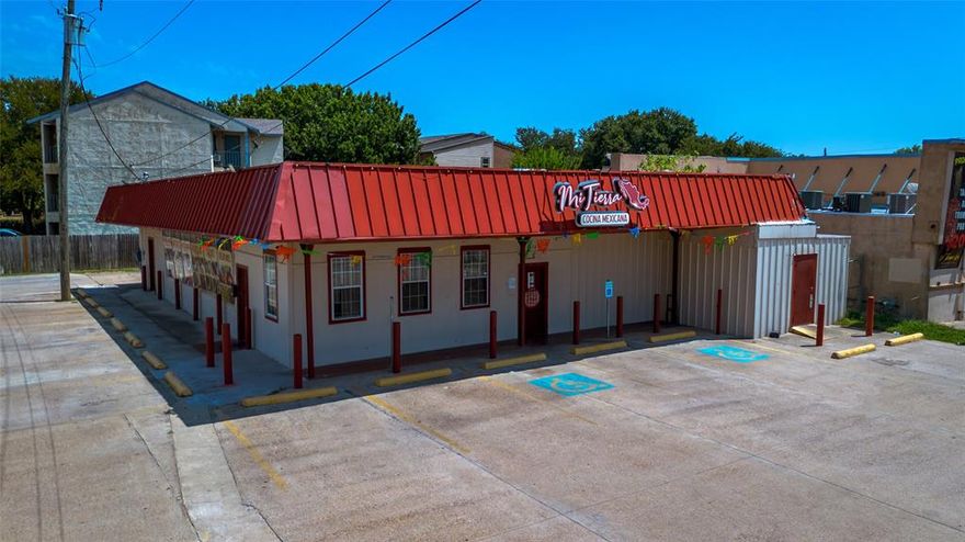 Location, location, location! Mi Tierra Cocina Mexicana has been operating for the last 3 years in a great location. Corner lot, spacious parking lot, and all the supplies needed to operate your own Restaurant Business or take over the current establishment!  There is potential to build a new type of business on this lot as well. Your business ownership dreams may start here!