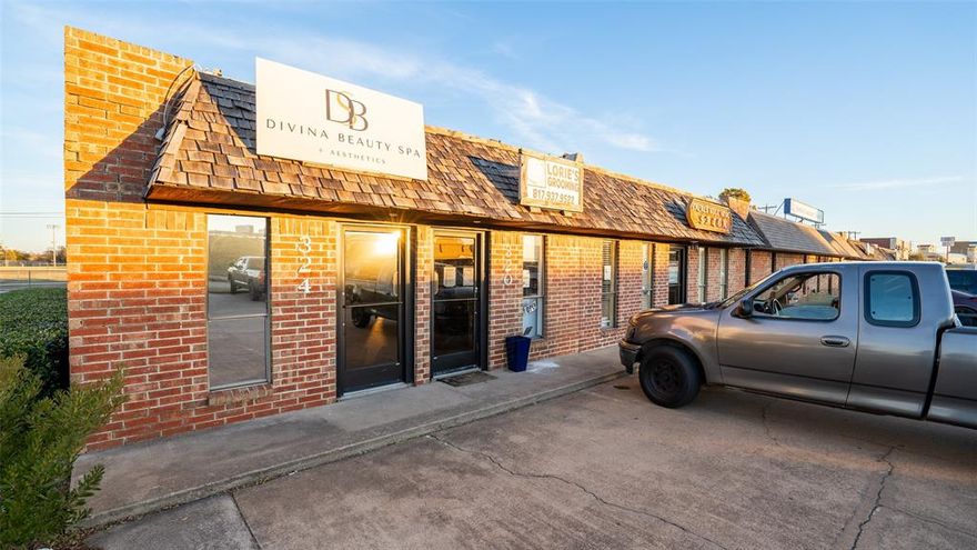 Incredible opportunity to own a highly visible commercial property located directly off Loop 820! This fully occupied building generates over $15,000 in annual gross income, with tenant currently on month-to-month lease, giving the new owner maximum flexibility—including the option for future owner-occupancy. The long-term tenant includes a well-established hair salon has operated at this location for years. The site offers excellent visibility and consistent high traffic, making it ideal for a variety of business uses. It is professionally managed, and the existing management company can continue under new ownership for a seamless transition.  Leases and P&L statements available upon request. Located just minutes from Lockheed Martin, a billion-dollar employer, and seconds from Loop 820, with quick access to I-30 and I-35, this location is unbeatable for visibility and convenience. Fully occupied and in a high-demand corridor—this one won’t last long!