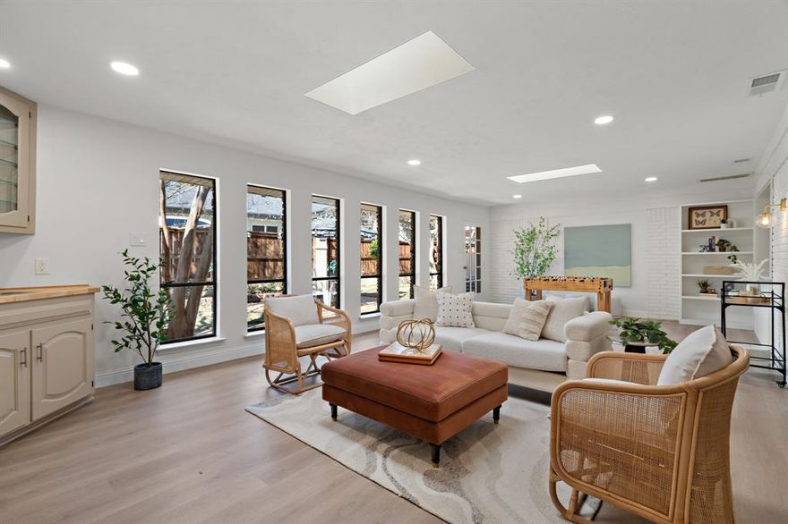 PRICE REDUCTION! A spectacular high end remodel in the highly desirable Morrisdale Estates...if you know, you know! With only two entrances this is a secluded, quiet, and community driven area with great schools! Mature tree lined streets with rolling terrain define this established neighborhood! You will be in awe as you drive up to this gorgeous one story ranch style home, that proudly sits on an elevated lot, offering scenic views thru the new picture windows. Here we have the ideal split floorplan which also boasts a mother in law suite including a full bath!! This STUNNING remodel will take your breath away as your eyes take in the modern neutral colors, gorgeous new windows, luxury vinyl plank flooring, custom kitchen cabinets, quartz countertops, recessed lighting, 5 inch baseboards, and more. With all of the modern updates the seller did not miss the boat by restoring the original brass doorknobs! A very nice touch. The very spacious sunroom, filled with natural light, includes a wet bar, that looks out on the tranquil backyard. You won't find builder grade materials here! No expense was spared on this designer inspired remodel. HUGE bonus...the plumbing under the house has been replaced!! A great floorplan that is ideal for entertaining with the kitchen opening up to the living room and sunroom. This home captures the essence of a traditional ranch-style home with large bedrooms and closets, tons of storage space, a sprawling landscape plus a beautiful covered front porch. Dreamy laundry room with a full size sink! This lot is beyond beautiful and tranquil!! Oversized attached garage with extra covered parking on side of house. Such a RARE find and a MUST SEE in person!! Pictures absolutely do not do this house and neighborhood justice!! Truly a HIDDEN GEM!!    
House appraises at original list price! 

Please pardon our mess as Pipeline is currently under construction but we sure are glad they are improving it by widening the street. Thank you!