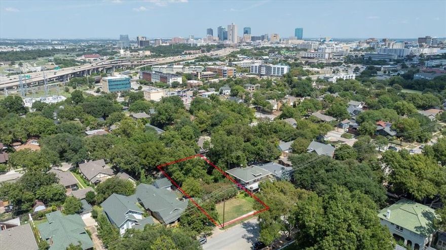 Incredible opportunity to build your dream home in Mistletoe Heights - one of Fort Worth's most sought-after neighborhoods! This prime lot, situated on the picturesque, tree-lined Mistletoe Boulevard, spans approximately 65 feet wide by 135 feet deep, offering ample space for a custom-designed residence blending historic charm with modern accessibility. Conveniently located just west of Forest Park Boulevard, this property is just minutes from TCU, the hospital district, Near Southside, downtown Fort Worth, and the I-30 corridor. Don’t miss your chance to build in one of Fort Worth’s most coveted communities—bring your architect and builder to start crafting your vision today!