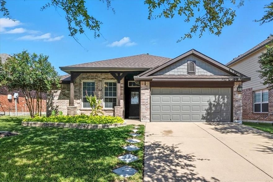 Welcome to 10356 Bradshaw Drive! A charming and well-maintained home tucked into the desirable Vista West neighborhood. This single-story residence combines style, comfort, and functionality in an ideal layout for modern living and entertaining! This 3-bedroom, 2 bath home has an open floor plan where the kitchen, dining and living areas flow together, perfect for gatherings and socializing. The primary suite has an ensuite bathroom featuring a separate shower, garden tub and walk in closet. Generously sized second and third bedrooms and full-size secondary bathroom. The covered patio has a relaxed outdoor feel with dog kennel, dog run, and storage shed. Community access to pool, park, playground and basketball court. Move In ready!! Don't miss out and schedule your showing today!