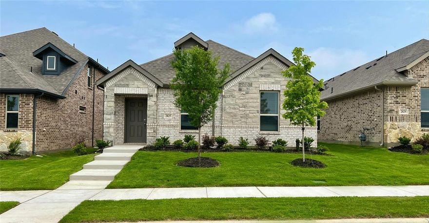 MLS# 20754960 - Built by Impression Homes - Ready Now! ~ Welcome to a welcoming 3-bed, 2-bath home with a 2-car garage. Experience the airy open design, with walk-in closets in every bedroom for added convenience. Step outdoors to a covered patio, perfect for relaxation. Personalize your space with options like a study, flex room, morning room, and a luxurious Owner’s Bath layout. This floorplan offers comfort, style, and flexibility for modern living!!