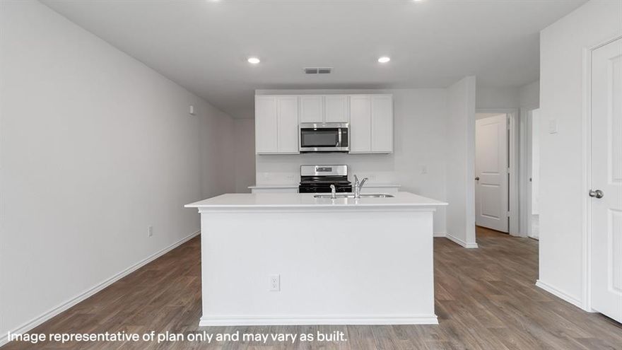 New Construction by DR Horton. This beautiful 1 story home offers 3 Bedrooms, 2 Bathrooms, 2 Car Garage, and Covered Patio. Kitchen includes island and spacious corner pantry.  Energy efficient, and smart home features included. Call today to schedule an appointment.