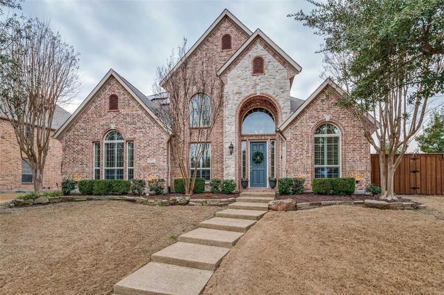 MUST-SEE SHOWSTOPPER IN HIGHLY SOUGHT-AFTER TWIN CREEKS!  Welcome to 1315 Cotulla Dr, where luxury, comfort, and lifestyle come together in one exceptional home. From the moment you enter, you’re greeted by soaring ceilings, hand-scraped hardwood floors throughout, plantation shutters, and rich architectural finishes, all bathed in abundant natural light. Designed with both everyday living and unforgettable entertaining in mind, the open-concept layout flows seamlessly from the elegant interior to your own private backyard retreat—complete with a sparkling pool, relaxing spa, and expansive outdoor living space perfect for hosting or unwinding in total privacy. The chef’s kitchen is a true centerpiece, featuring double ovens, a 6-burner gas cooktop, beautiful oak cabinetry, and generous prep space ideal for gatherings of any size. Flexible living areas and generously sized rooms provide endless options for a home office, guest accommodations, or multi-generational living.
Upstairs, you’ll find three spacious bedrooms, along with an oversized game room and dedicated media room—offering the exciting potential to create your own private golf simulator bay or ultimate entertainment zone.  Ideally situated on a premium lot in award-winning Allen ISD, this home is just minutes from top-rated schools, shopping, dining, and everything Twin Creeks has to offer—including miles of scenic hike and bike trails, tranquil ponds, playgrounds, and beautiful green spaces. This is more than a home—it’s a lifestyle. Don’t miss your opportunity to experience one of Twin Creeks’ finest offerings.