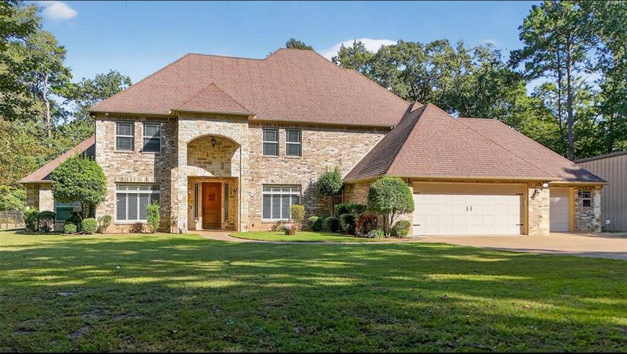 Experience this luxury, lakefront paradise located in Eastdale Acres Estate. Experience luxury, lakefront living at its finest with this remarkable property boasting 287 ft of Lake Mayo’s shoreline. A custom home that has been thoughtfully designed for comfort, entertaining, and functionality, blending refined finishes with modern conveniences. Secluded and landscaped 4.39 acres, an aggregate driveway extending from the road to the circular parking area welcomes you to the residence, along with a 3 car garage. The garage features finished out walls, insulated doors, built-in cabinetry, and AC. A 30’ x 60’ insulated shop & RV garage with RV hookups and AC offers incredible space for hobbies, vehicles, or storage. Step inside to discover the first floor with 2 primary bedrooms with en-suite bathrooms, perfect for mother-in-law quarters. Hickory wood floors throughout the downstairs, solid knotty Alder doors, plantation shutters, and soaring 9’ ceilings compliment this home. Commercial grade kitchen was fully remodeled, equipped with new appliances and lighting throughout the home. The living area highlights large windows with views of the backyard paradise and cozy, stone fireplace for cool evenings. Upstairs provide a 2nd living, 2 bedrooms with en-suite bathrooms, large storage room, a workout room & 1.5 bathroom. For those that work from home, fiber optic internet and 2 offices with custom built-ins. A complete home sound system extends to the outdoor bar, complete with a full bath, ice maker, beer fridge, grill, griddle, and full-size fridge freezer, heated, chlorine pool and hot tub. Additional features include spray foam insulation, 2 tankless water heaters, generator for peace of mind that runs the entire home and pool. Deep well and lake-fed systems for irrigation. Mosquito misting system and hard-wired camera security system. Whether you are entertaining, hosting family gatherings, or providing a corporate retreat let us make this oasis dream your reality.