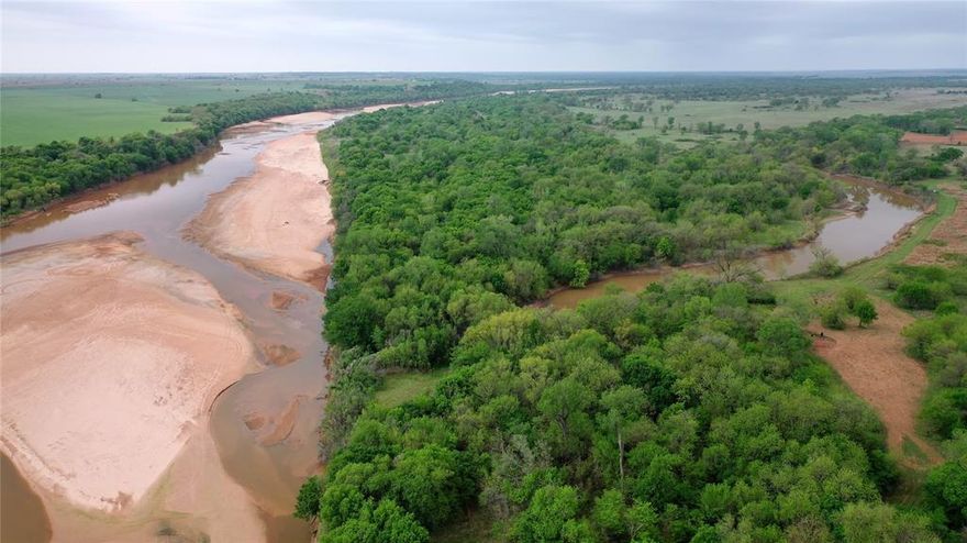 Located in western Jefferson County Oklahoma right along the Red River! Fantastic hunting opportunities on this tract of land for whitetail, turkey, hogs, and ducks. Great location on the Red River makes this place a hunter's paradise. On the property is a large slough that holds a variety water fowl which offers superb hunting!