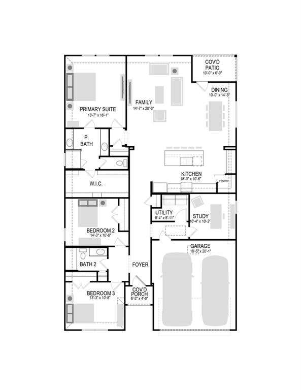 Photo of 1353 Companero Street, Haslet, TX 76052 (MLS # 21350506)