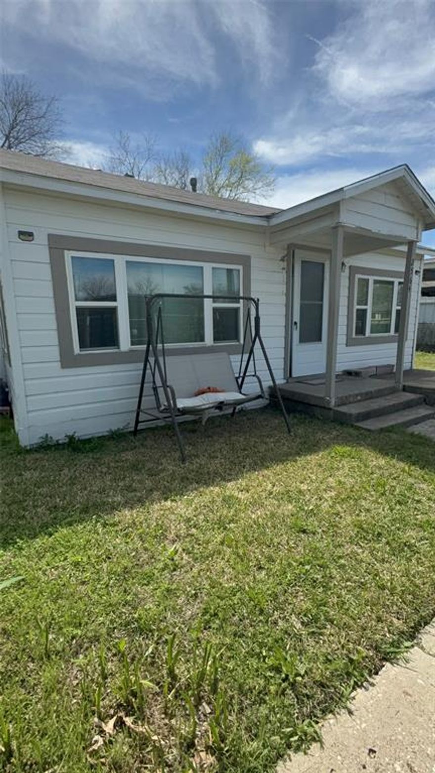 Charming updated home in an established Fort Worth neighborhood! This 2 bedroom, 1 bathroom property features recent upgrades including a new roof, siding, HVAC system, and hot water heater. The home sits on a spacious lot with plenty of room for outdoor living, expansion, or future possibilities. Previously configured as a 3 bedroom, it can easily be converted back to fit your needs. Conveniently located near major highways, shopping, and dining. Great opportunity for first-time buyers or investors!