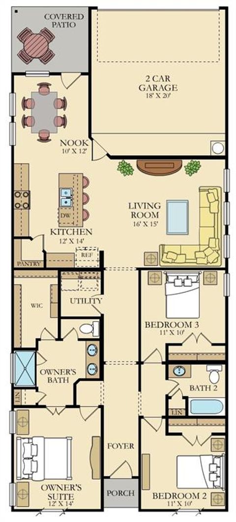 Photo of 2825 Brushy Lake Drive, Fort Worth, TX 76179 (MLS # 21229132)