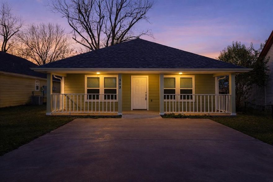OWNER FINANCING AVAILABLE!!!!!!!!

We cordially invite you to explore this meticulously maintained residence, featuring three bedrooms and two bathrooms, spanning 1,824 square feet of contemporary living space in the desirable community of McGregor. Constructed in 2021, this property harmoniously blends modern aesthetics with practical design, making it ideal for both relaxation and social gatherings. The expansive dining area is well-suited for family celebrations, while the kitchen boasts granite countertops, generous storage solutions, and a thoughtfully designed layout that streamlines meal preparation. The primary suite offers a spacious walk-in closet and an in-suite bathroom, complemented by versatile additional bedrooms suitable for guests, family members, or home offices. Situated within a welcoming neighborhood, this property presents the advantages of recent construction alongside the characteristic charm of small-town Texas living.  Arrange a viewing today to experience firsthand the exceptional qualities of this McGregor.