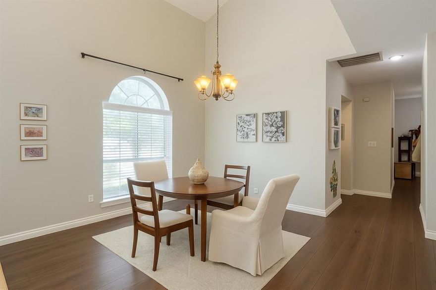 Spacious and beautifully updated 3-bedroom, 3-FULL bath townhome in highly sought-after Lake Highlands! This corner-lot home offers additional windows that fill the interior with abundant natural light. Enjoy a newly renovated interior featuring LVP flooring throughout the main living areas and an open, comfortable layout perfect for everyday living.

The home includes a private, fenced backyard, a 2-car garage, and comes fully equipped with a washer, dryer, and refrigerator. HOA dues are included in the rent and cover front yard maintenance as well as access to the community’s sparkling swimming pool.

A rare find in an unbeatable location—don’t miss this one!