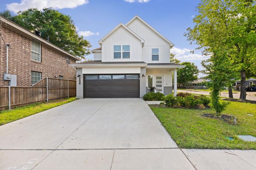Welcome to 3367 Conroe, an immaculate corner-lot home in the vibrant Trinity Groves area, just minutes from downtown Dallas and Design district. Built in 2023, this 3-bedroom, 2.5-bath residence offers modern living with a functional and stylish floorpan, complete with a two-car garage.

The thoughtfully designed layout features a spacious primary suite conveniently located on the main level, while upstairs you’ll find two additional bedrooms, a full bath, and a versatile flex space—perfect for a game room, office, or second living area.

The home backs up to a park and green space, providing added privacy. Inside, you’ll find a well-cared-for interior with thoughtful upgrades, including a home security system for added peace of mind. The exterior features a private fenced backyard with updated landscaping.

Located near an abundance of popular dining, shopping, and entertainment options in Trinity Groves, this home blends convenience with comfort. The home is also available furnished - it presents a turnkey opportunity for buyers seeking a move-in-ready home in one of Dallas’ most dynamic neighborhoods.