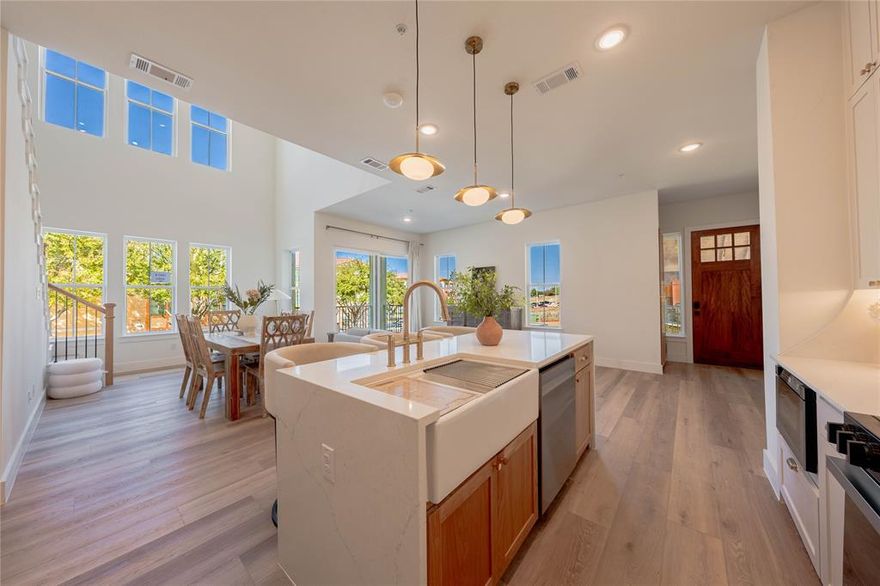 Luxury Lifestyle delivered-Watersedge at Lake Ray Hubbard. Relax in this private & secure  Gated Waterfront Community  strategically positioned next to Rockwall’s Lakeside Harbor District & right next to the Hilton Resort. Imagine a BRAND NEW Luxury condo that is 30-35 Minutes from Downtown Dallas where you can stroll to Casual & Fine Dining plus Entertainment & Shopping ON THe LAKE!!  A Perfect Lock & Leave Property & Ideal for a Weekend Getaway. Community offers Waterfront Pool & Access to the Lake. Watersedge at Lake Ray Hubbard is Situated right off of I30 for quick Access In & Out of Rockwall & George Bush Frwy is approximately 10 min away. This Particular Condo is a Two Story Design with an Oversized Primary Retreat and Amazing Luxurious Bathing Area Including Free Standing Soaker Tub & Huge Walk In Shower Plus a Large Spacious Walk In Closet. Smartly Designed without any Wasted Space which creates a Cozy Comfortable Living Arrangement that is Low Maintenance and Easy to Manage!  Upstairs are two (essentially) primary retreats…Oversized with large WIC’s…(photos may be of different unit but same layout & floorplan)