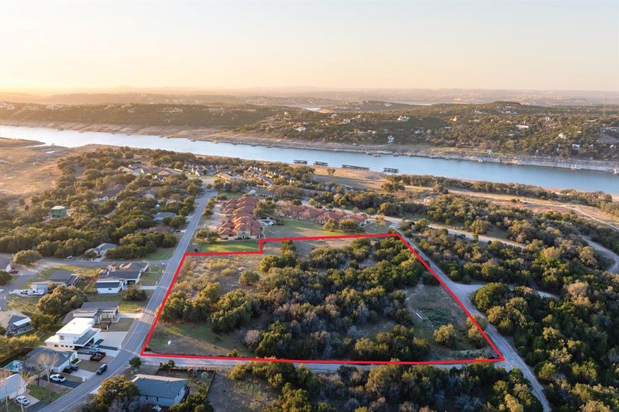 Brief Overview
 This 6.7-acre development site in Lago Vista, TX, is a prime investment opportunity. Zoned PDD with utilities in place, it’s well-positioned for future development. The flat terrain ensures a smooth building process.
Landscape
 The property has little to no topography, allowing for efficient site preparation. Its location near Lake Travis enhances its desirability.
Improvements
 With utilities already in place, costs and development timelines are minimized. Multiple access points offer flexibility for entry and exit.
Location
 Near West Whitestone Blvd and I-35, this site has excellent access to Austin and is in a high-demand residential market.
Summary
 With zoning, infrastructure, and a sought-after location, this 6.7-acre site in Lago Vista is an outstanding development opportunity.