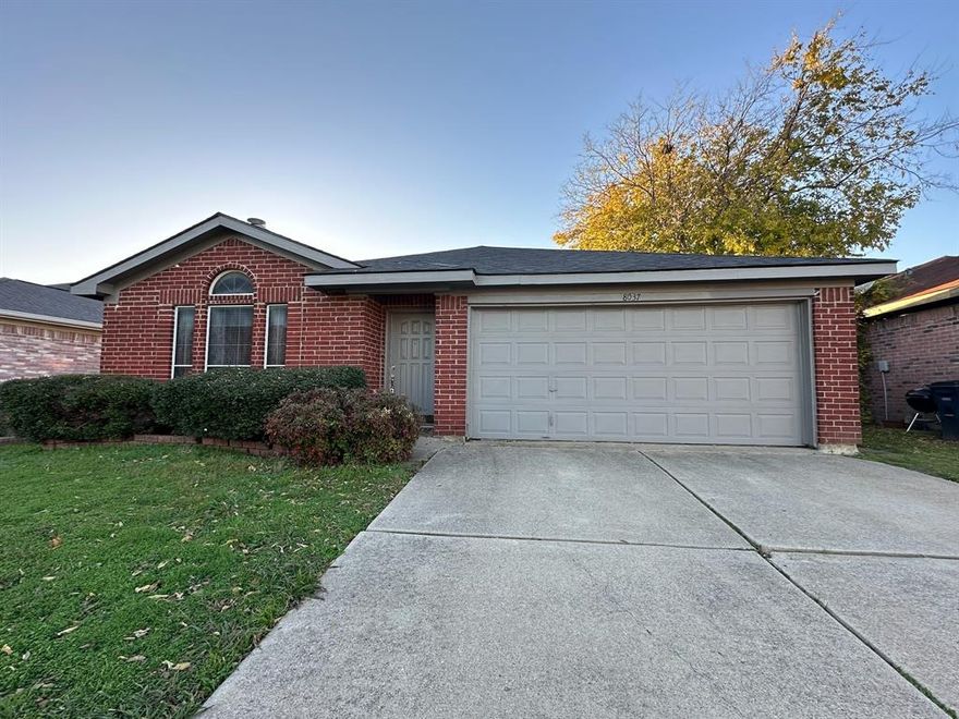 Priced to Sell!  Great Starter Home or investment property in Keller ISD!  Summerfields Community offers all the amenities of an established neighborhood, parks within walking distance, close to I35 and close proximity to shopping and dining in Alliance and Presidio!  All Brick Home!  3 Bedroom, 2 Bath showcases new paint, cozy brick fireplace, open concept, granite countertops, spacious bedrooms!  Brand New Roof!  New backyard fence! New Light Fixtures! Don't miss out!  Ask about our down payment assistance program! Welcome Home!