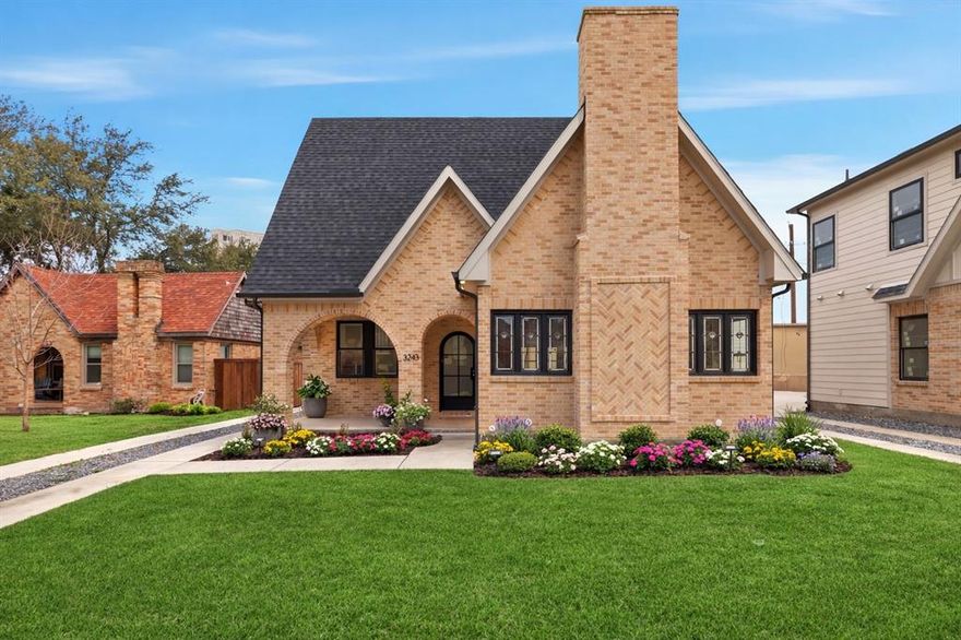 Single-family home with endless opportunities — brand-new construction in a prime location, full of character and charm, complete with a full back house.
Step into timeless elegance with this brand-new Tudor-style masterpiece, where old-world charm meets modern luxury. Nestled in the exclusive M-Streets neighborhood, this 5-bedroom, 5.5-bath residence offers impeccably designed living space.
Each of the five spacious bedrooms serves as a private retreat, featuring its own ensuite bath with high-end fixtures and designer finishes. At the heart of the home, the chef’s kitchen is outfitted with professional-grade appliances, soft-close cabinetry, and an oversized island perfect for entertaining. The kitchen flows seamlessly into a grand family room anchored by a stunning statement fireplace — creating the ideal setting for both everyday living and hosting guests.