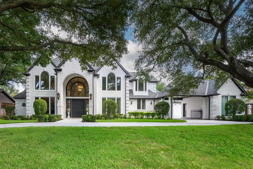 Nestled on a spacious 0.595-acre lot in prestigious Bent Tree Estates, this custom-built, single-owner residence offers timeless elegance and thoughtful design. Built in 1990 and lovingly maintained, this property combines grand entertaining spaces with inviting areas for everyday living.  Step through the double-height foyer with its sweeping staircase, flanked by a richly paneled study with built-ins and a formal dining room with adjacent butler's pantry. The grand living room impresses with soaring ceilings, custom built-ins, a gas fireplace, and views of the beautifully landscaped backyard—complete with room for a future pool.  An updated wet bar makes entertaining effortless with wine refrigerator, while the fully renovated kitchen features a built-in Sub Zero refrigerator with freezer, Fisher and Paykel double dishwasher drawers, JennAir induction range, double ovens, ice maker and microwave, as well as new two sinks with disposals.  The adjacent breakfast area flow seamlessly into the cozy family room with fireplace and built-ins. A utility room and prep kitchen features additional counter space, induction microwave and JennAir built-in freezer.  On the opposite side of the home is the spacious first-floor primary suite features an oversized en suite bath with soaking tub, dual vanities, and two walk-in closets.  Upstairs, you'll find three additional bedrooms and an open game room with a second wet bar—perfect for game nights or casual gatherings.  Recent updates include a fully remodeled kitchen, wet bar, prep kitchen, utility room, fresh interior and exterior paint, new hardwood floors, new carpet, new fixtures, new windows and doors as well as various mechanical improvements. Ideally located near the Dallas North Tollway and top-rated private schools including TCA, this is a rare opportunity to own a legacy property in one of North Dallas’ most desirable neighborhoods.