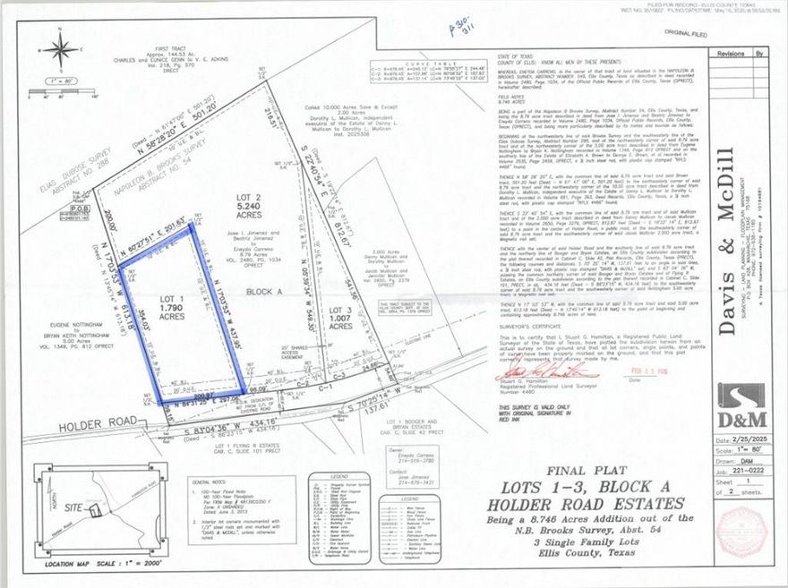Great Opportunity to Build!
Discover 1.79 acres of open land, ready for your dream home. This property is free and clear, offering a blank canvas for your vision. Utilities are nearby, making it easy to get started on your build. Enjoy the space, privacy, and possibilities this land provides!