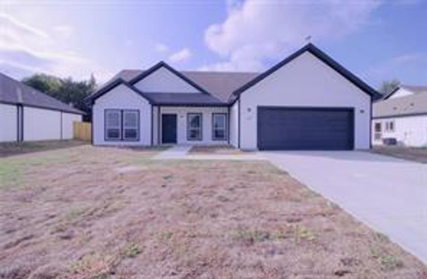 Beautiful New-Construction . No HOA 
Seller Incentives up to $10k
Welcome to your new home in Commerce, TX! This spacious **1,420 sq. ft.** residence offers a seamless blend of comfort and style, featuring **3 bedrooms** and **2 full bathrooms** with an open-concept design that maximizes space and flow. 
Step into a bright, welcoming living area filled with **natural light**—ideal for creating a warm and inviting atmosphere. The open layout allows easy movement from the living room to the kitchen and dining spaces, making it perfect for both relaxing evenings and entertaining guests. The kitchen is equipped with ample counter space and cabinetry, designed to bring ease to daily cooking and meal prep. 
The home sits on a **quarter-acre lot**, providing plenty of outdoor space to enjoy. The expansive yard offers endless possibilities, whether you dream of creating a garden oasis, installing a play area, or simply relaxing under the Texas sky. Seller cons. $10k
Experience the charm and potential of this lovely home in Commerce, where spacious living, modern convenience, and a large lot come together in one perfect package.