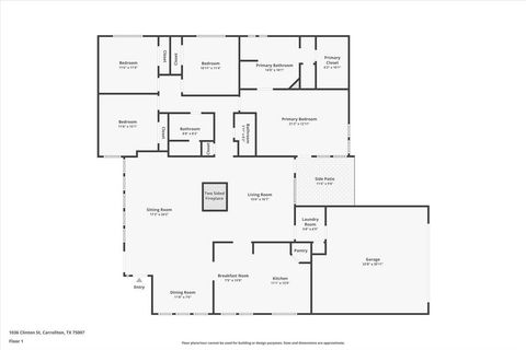 1036 Clinton Street Carrollton TX 75007