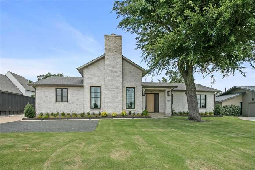 Nestled in the prestigious heart of Preston Hollow, this extraordinary residence masterfully blends modern farmhouse charm with elevated luxury living. Designed with both entertaining and everyday comfort in mind, the home offers an effortless indoor outdoor flow, with expansive sliding glass doors that open to a private, resort-style backyard retreat.
An impressive open concept design anchors the main living spaces, where a gourmet kitchen connects seamlessly to the living and dining areas under soaring cathedral ceilings adorned with exposed beams and designer chandeliers. Wide hallways, tall baseboards, intricate cabinet moldings, and custom finishes throughout create a true sense of timeless sophistication.
A thoughtfully designed guest wing features a versatile open space, ideal for a second living room, executive office, or media lounge, alongside spacious bedrooms with custom walk in closets. Guests will appreciate the convenience of a Jack and Jill bath, as well as a private en-suite guest suite.
Additional amenities include a butler’s breezeway, a generous walk-in pantry, a side-entry access to a functional laundry mudroom, an oversized garage with direct backyard access, and abundant storage thoughtfully integrated throughout. The backyard is primed for luxury living with a heated sparkling pool and spa, a covered patio wired for a TV, and a gas line ready for a future outdoor kitchen.
An advanced speaker system and strategically placed lighting, perfect for showcasing fine art, elevate the home’s ambiance to a gallery like experience.
Rarely does a home so perfectly balance impeccable design, thoughtful functionality, and an unbeatable location. Experience the very best of Preston Hollow living, where sophistication meets comfort in every detail. Residential Lease in tact through August 2026. OFFER DEADLINE: MAY 10 AT 7 PM.