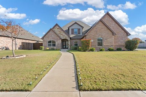 A home in Cleburne