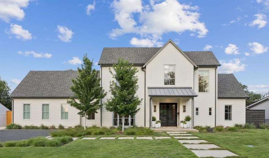 Introducing 10066 Coppedge Lane, a thoughtfully designed custom home built by Robert Elliott Custom Homes and completed in 2021. Overall, the home was designed for entertaining in mind with its open concept layout and 14’ sliding glass doors in the living room that open onto the large, covered back patio. This stunning home features white oak wood floors, level four smooth finish walls, custom cabinetry, and high-end designer fixtures and finishes. In addition, the home features large, aluminum-clad windows throughout, filling the home with abundant natural light. The gourmet kitchen is open to the main living area and includes a large 10’ island, Dacor appliances, a walk-in pantry, and a butler’s pantry between the kitchen and dining room. The layout of the home includes a laundry room, a large mudroom, a study, lots of storage, and a flexible bonus room located over the garage. The first-floor primary suite features a free-standing soaking tub with a large marble walk-in shower. Upstairs are three spacious guest rooms, two have vaulted ceilings, and all have ensuite baths one being a jack and jill setup.  The backyard offers ample room for a future pool or room for pets or play. Ideally located within minutes to the top private schools and is zoned for the award-winning Wither’s Elementary, this home truly should not be missed!