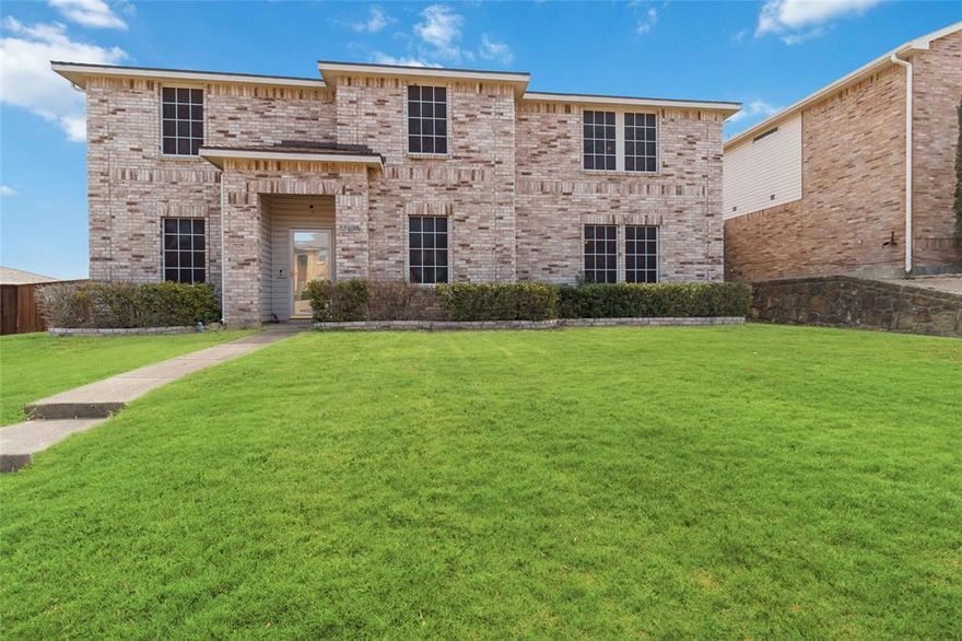 Move-in ready, this Section 8-approved home features 5 bedrooms, three large living areas, and plenty of room for everyone to spread out and feel comfortable. The primary suite is a standout with its own sitting area, an expansive walk-in closet, and a private ensuite bath. The open-flow kitchen and living spaces create an effortless layout ideal for both daily living and hosting gatherings. Additional features include ample parking and a generously sized backyard with an extended covered patio perfect for outdoor enjoyment. Conveniently located near schools, shopping, and major highways, this home combines space, convenience, and comfort.